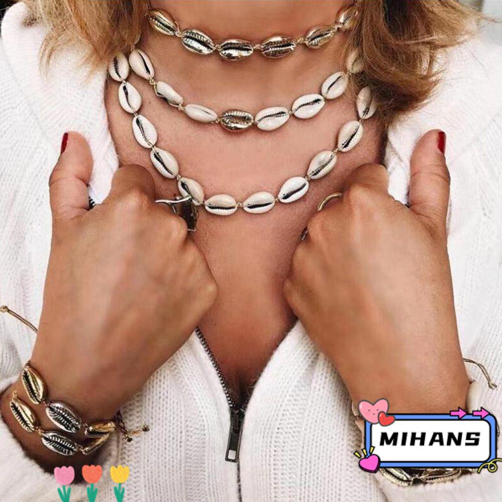 Vòng cổ Vỏ Sò Phong Cách Bohemian Cổ Điển