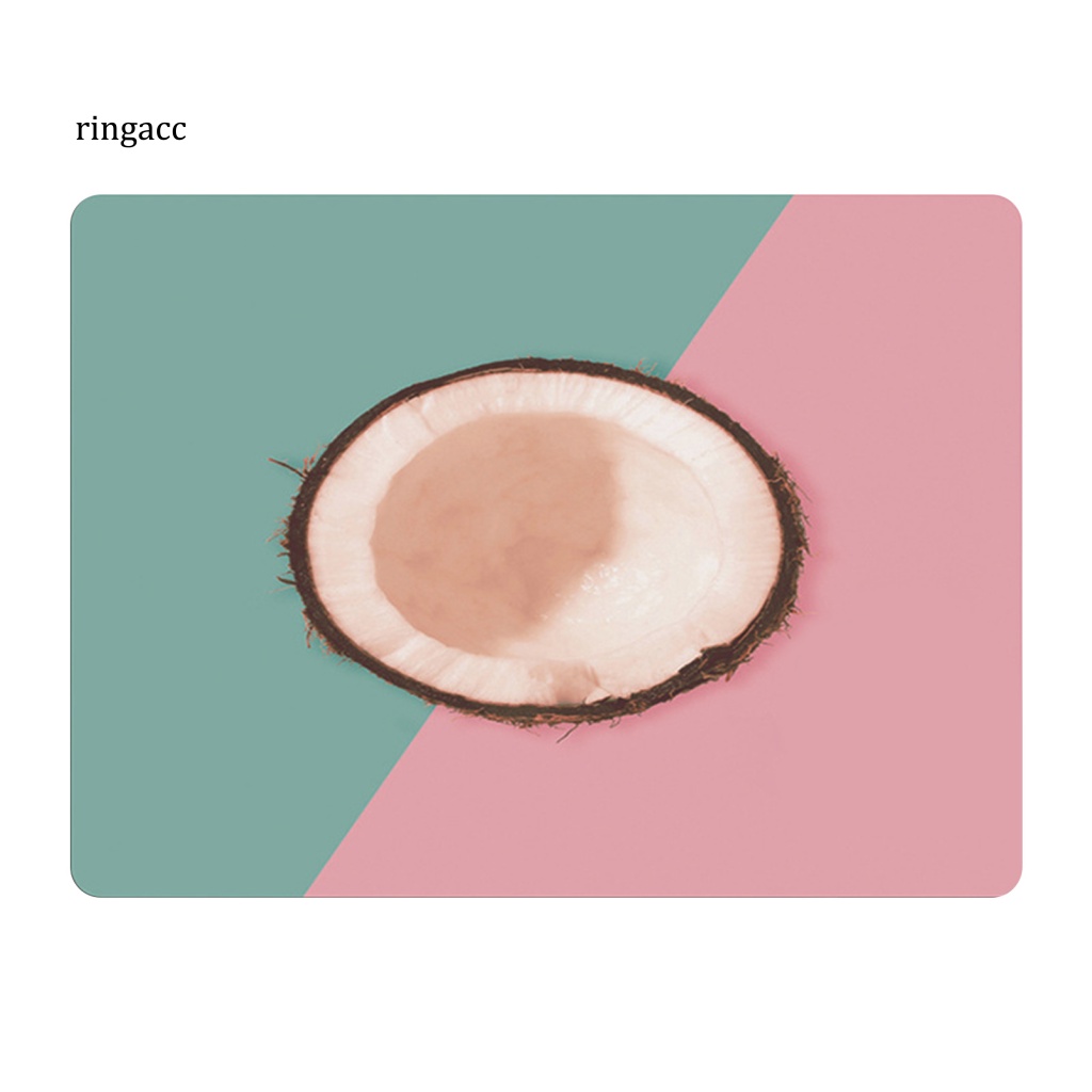 Đệm Lót Chuột Bằng Cao Su Mềm Mại Hình Trái Cây Rau Củ Dùng Cho Văn Phòng