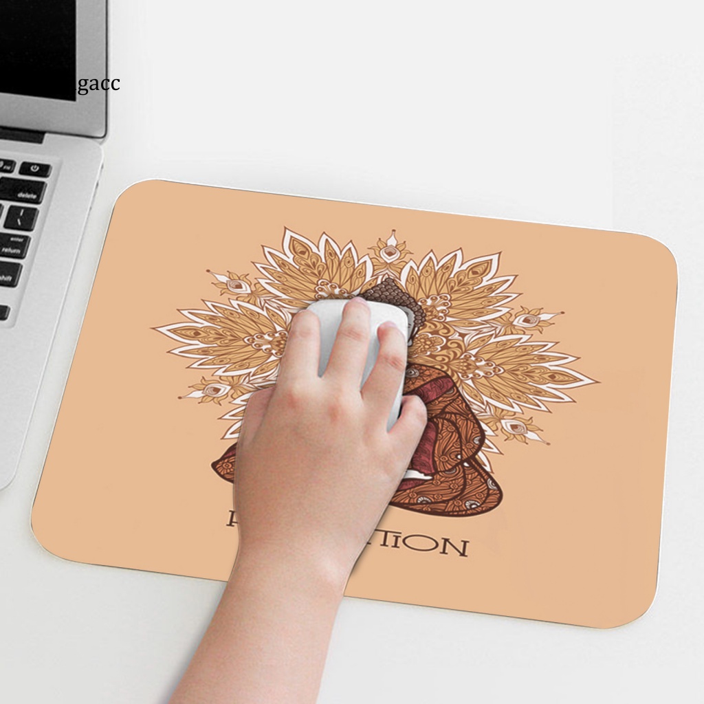 Tấm Lót Chuột RGA Mềm Mại Chống Trượt Họa Tiết Sáng Tạo Có Đệm Lót Cổ Tay