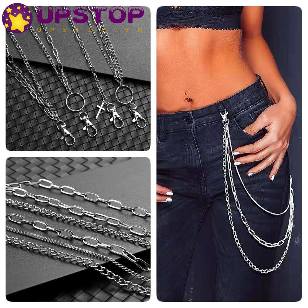 Móc Khóa Dây Xích Đeo Thắt Lưng Quần Jean Phong Cách Hip Hop Thời Trang