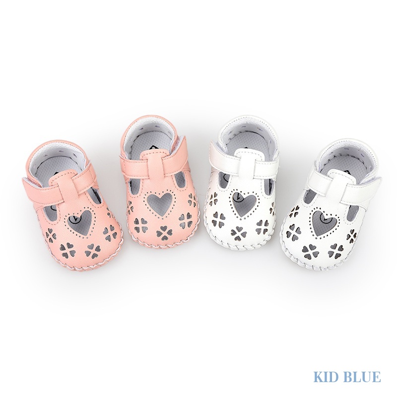 Giày Sandal Đế Mềm Chống Trượt Thoáng Khí Thoải Mái In Họa Tiết Trái Tim Dễ Thương Thời Trang Xuân Hè Cho Bé