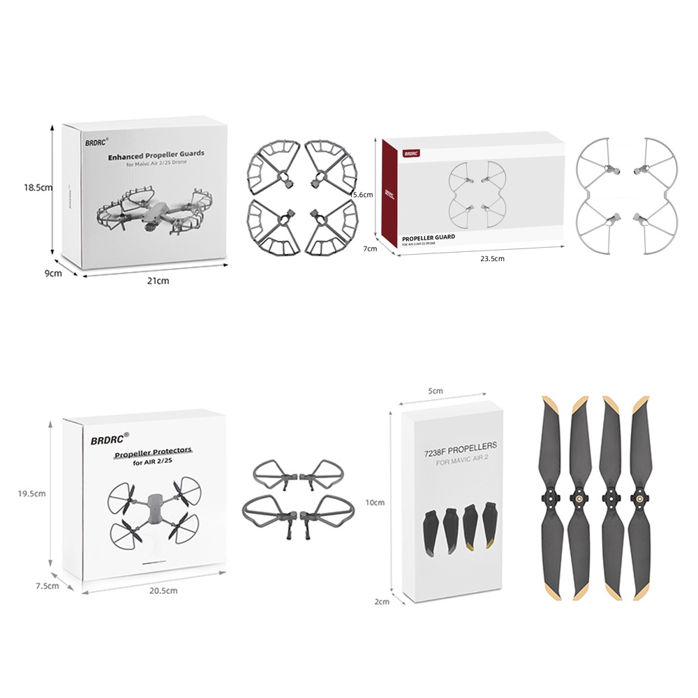 Bộ Khung Bảo Vệ Cánh Quạt Tháo Gỡ Nhanh Cho DJI Mavic Air 2 / Air 2S