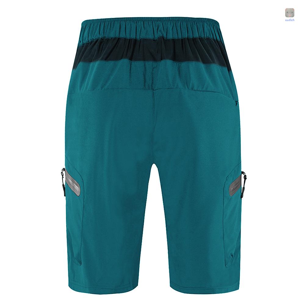 Quần ngắn đi xe đạp Dáng Rộng Thoáng Khí Nhanh Khô Thiết Kế 7 Túi Thời Trang Mùa Hè Cho Nam