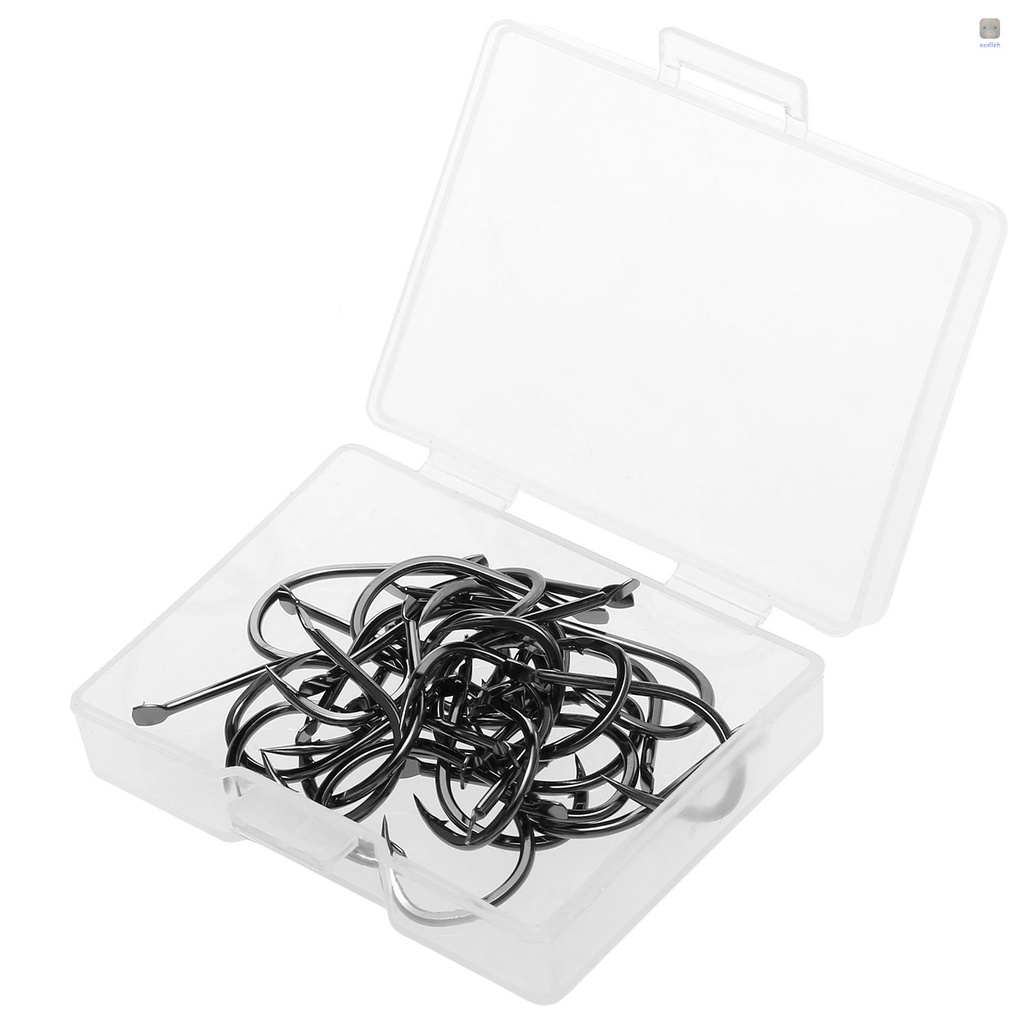 Set 30 Lưỡi Câu Cá Bằng Thép Carbon Mềm