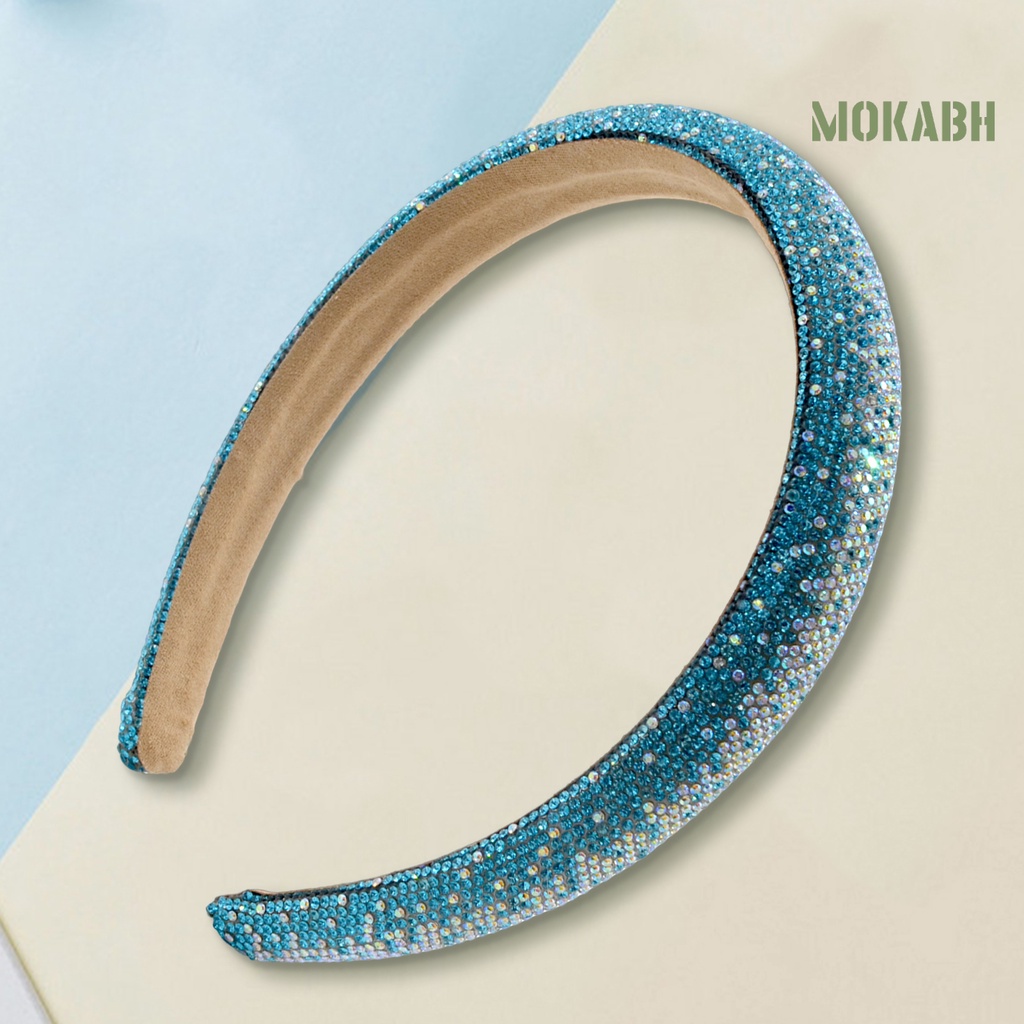 Băng Đô Đính Đá Lấp Lánh Phong Cách Baroque Cổ Điển