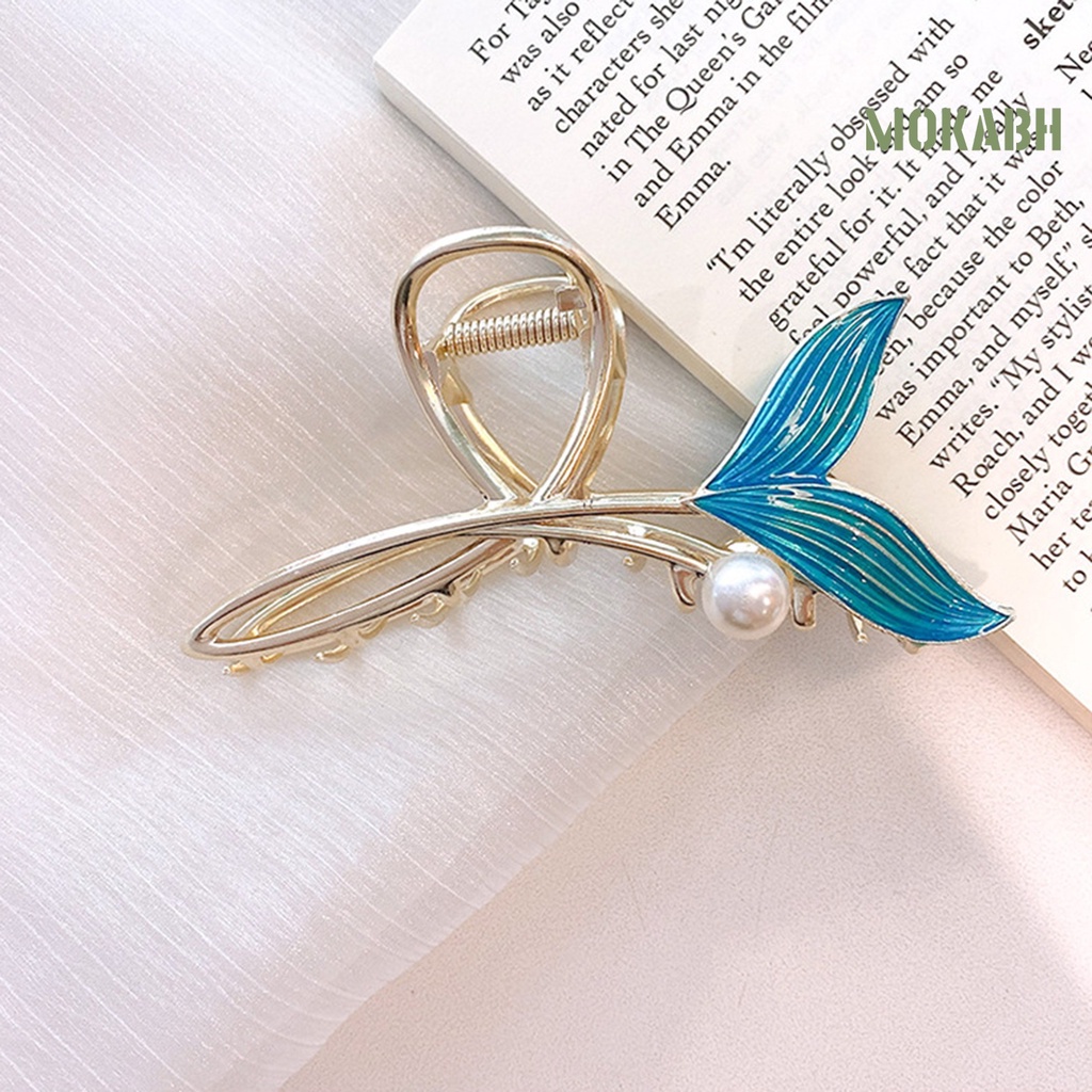 Abh Kẹp Tóc Hình Đuôi Cá Mập Có Răng Dùng Tạo Kiểu