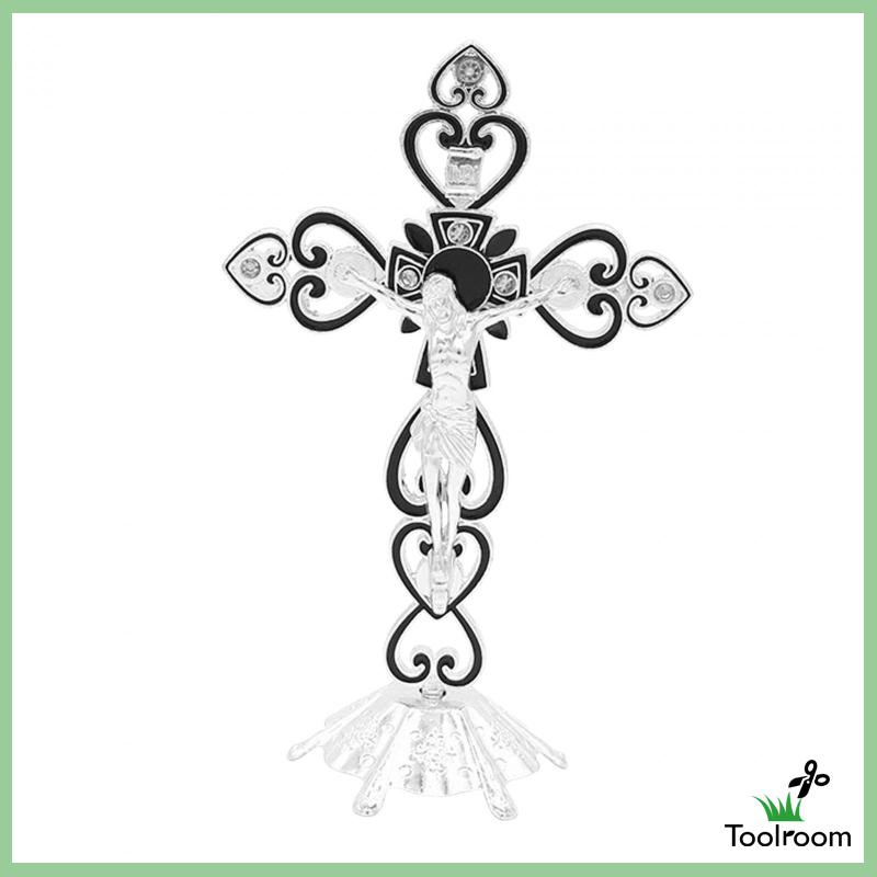 Giá Đỡ Kim Loại Hình Chữ Thập Dùng Trang Trí Bàn