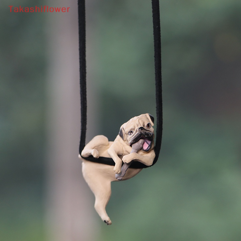 Dây Treo Trang Trí Nội Thất Xe Hơi Hình Xương Chó Bull Dễ Thương