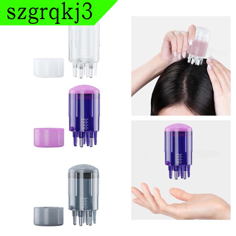 Bình Đựng Tinh Dầu Có Đầu Lược Chải Tóc Da Đầu 4ml szgrqkj3