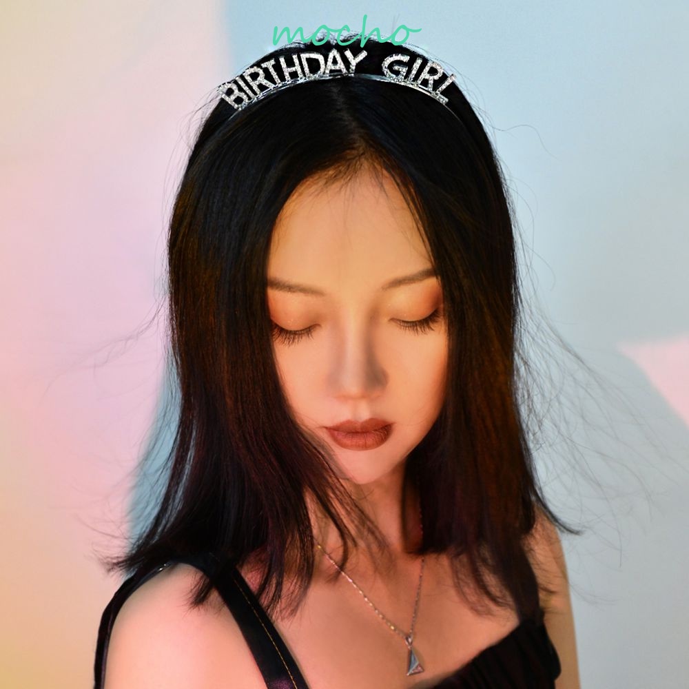 Cài Tóc Hợp Kim In Chữ Happy Birthday Phong Cách Hàn Quốc Cho Nữ