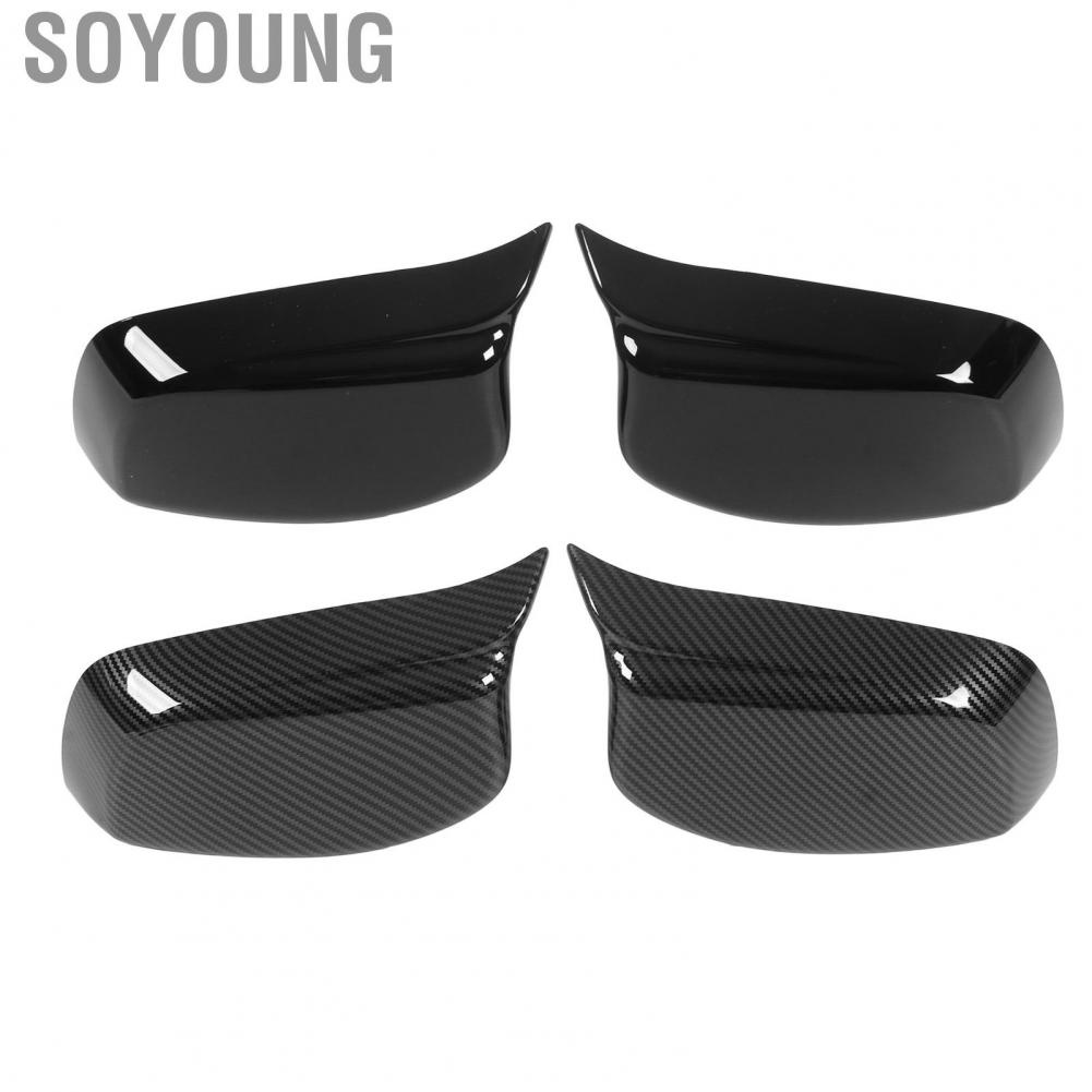 Soyoung Side Door Mirror Cover  Long Durability 51167078360 Left Right Weatherproof for 5 6 Series E60 E61 E63 E64