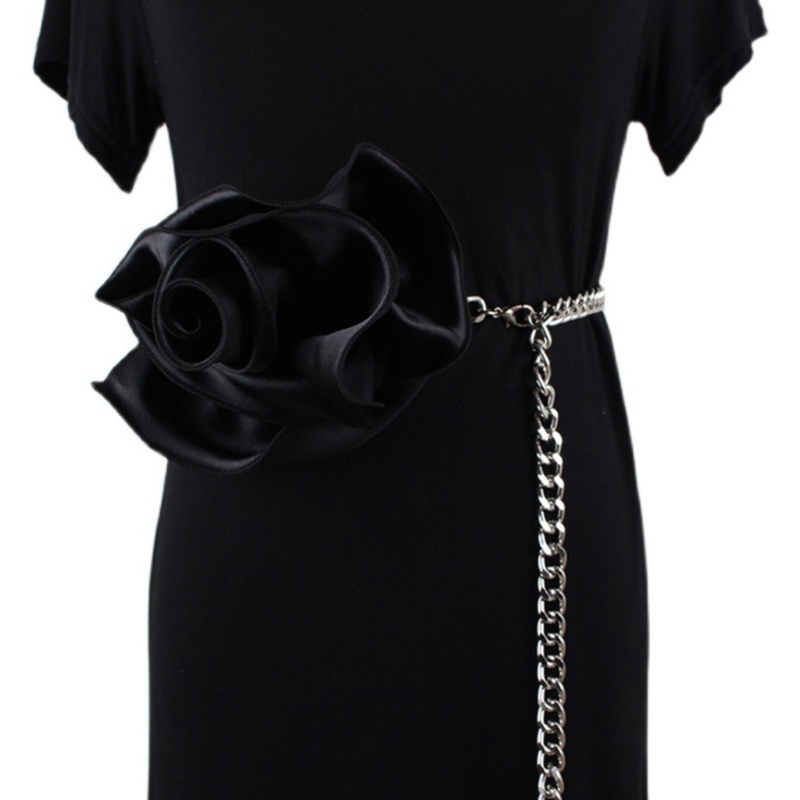 Thắt Lưng Kim Loại Tự Buộc Dây Dành Cho Nữ