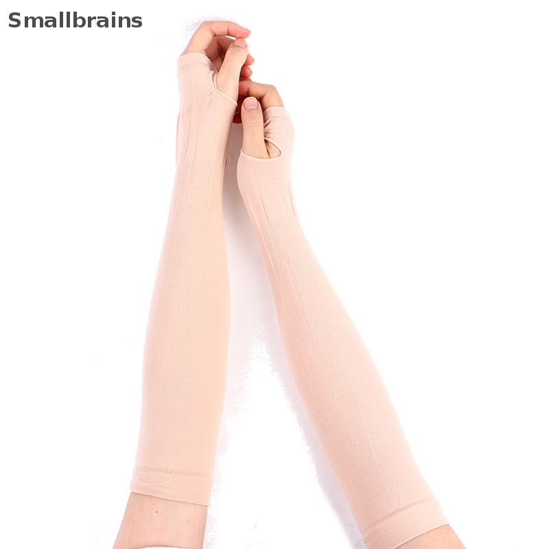 Găng Cánh Tay Chống Nắng Và Tia Uv Bằng Lụa Lạnh Dùng Khi Lái Xe Ngoài Trời Vào Mùa Hè