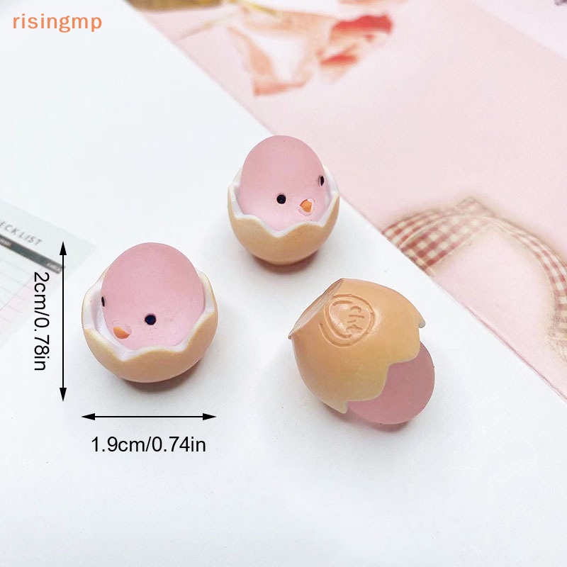 Set 2 Mô Hình Gà Con Bằng Nhựa Resin Dạ Quang Dễ Thương Trang Trí Nội Thất Xe Hơi