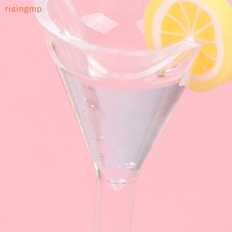 Set 2 Ly Nước Ép Trái Cây Mini Tỉ Lệ 1: 12 Trang Trí Nhà Búp Bê