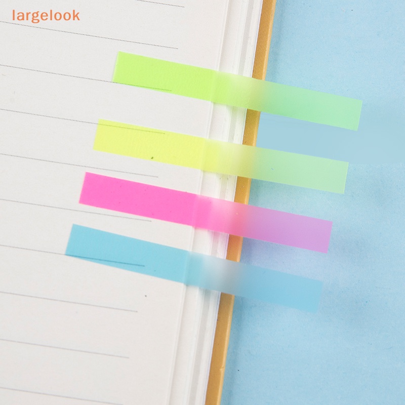 Bộ 320 Miếng Dán Ghi Chú Màu Dạ Quang Trong Suốt Tiện Dụng