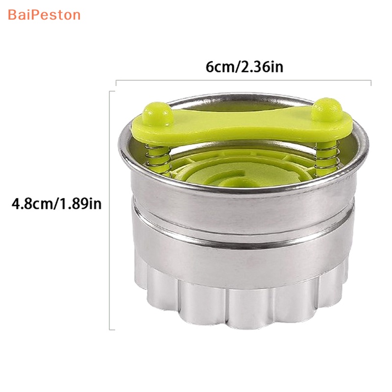 Set 6 Khuôn Cắt Tạo Hình Trang Trí Bánh Bằng Thép Không Gỉ