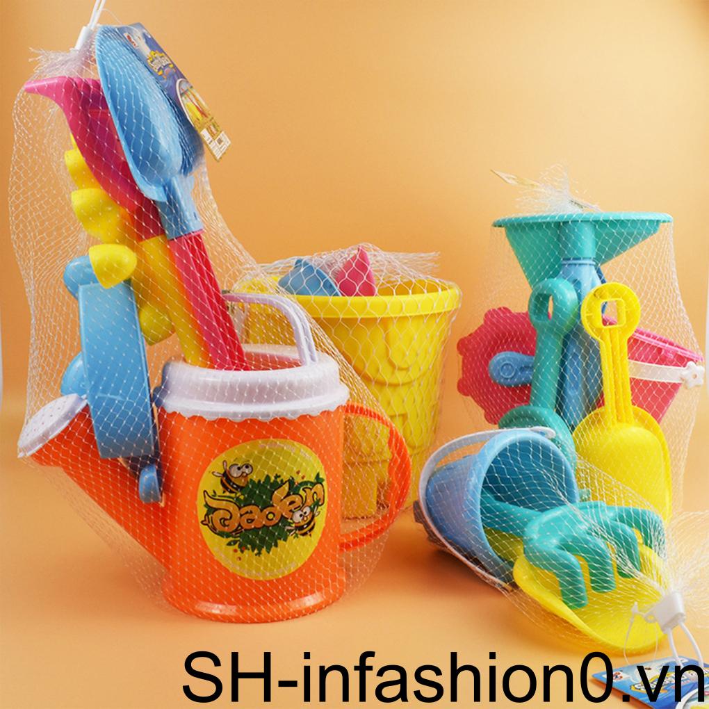 [infashion0] Bộ Đồ Chơi Cát Đào Đất Đồ Chơi Màu Sắc Tươi Sáng Tinh Tế Không Cần Khoan Lỗ Giáo Dục Mùa Hè Cho Trẻ