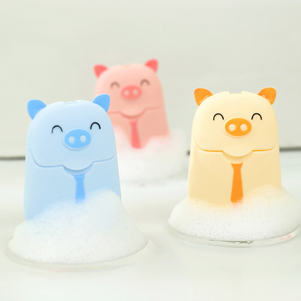 Hộp 50 Miếng Xà Phòng Giấy Dùng Một Lần Tiện Dụng Khi Đi Du Lịch