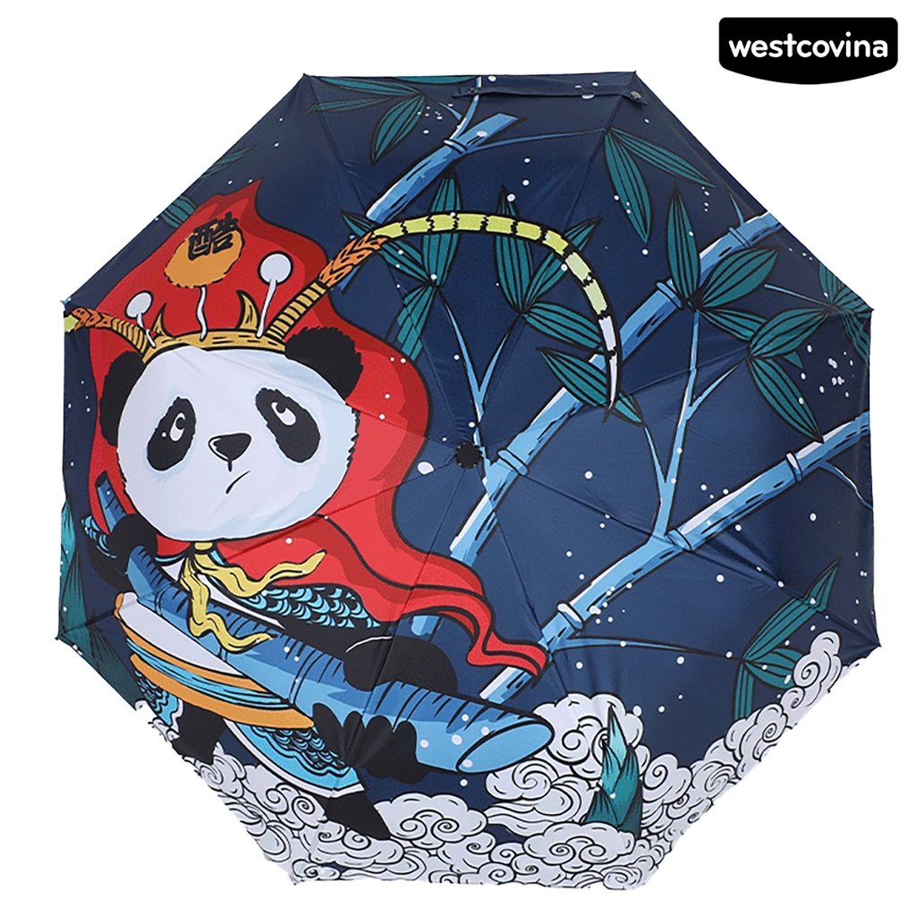 [COD]☁Dù Vải Gấp Tự Động Chống Rơi Phong Cách Trung Hoa