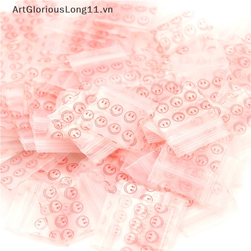 Set 100 Túi Nhựa Đựng Đồ Đa Năng 8MIL 2.5 * 3cm