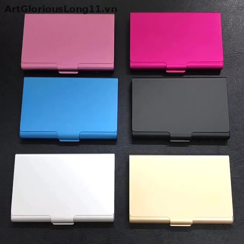 Ví Đựng Thẻ Bằng Hợp Kim Nhôm Sáng Tạo Cho Nam