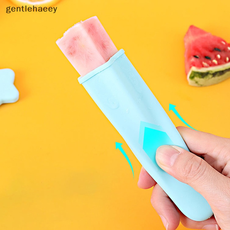 Bộ 4 Khuôn Silicone Làm Kem Que Tiện Dụng