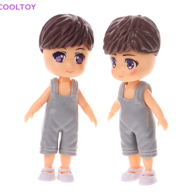 Cooltoy 1 Búp Bê Hoạt Hình Mặc Quần Áo Có Tóc Có Thể Tháo Rời 9.5 / 10cm