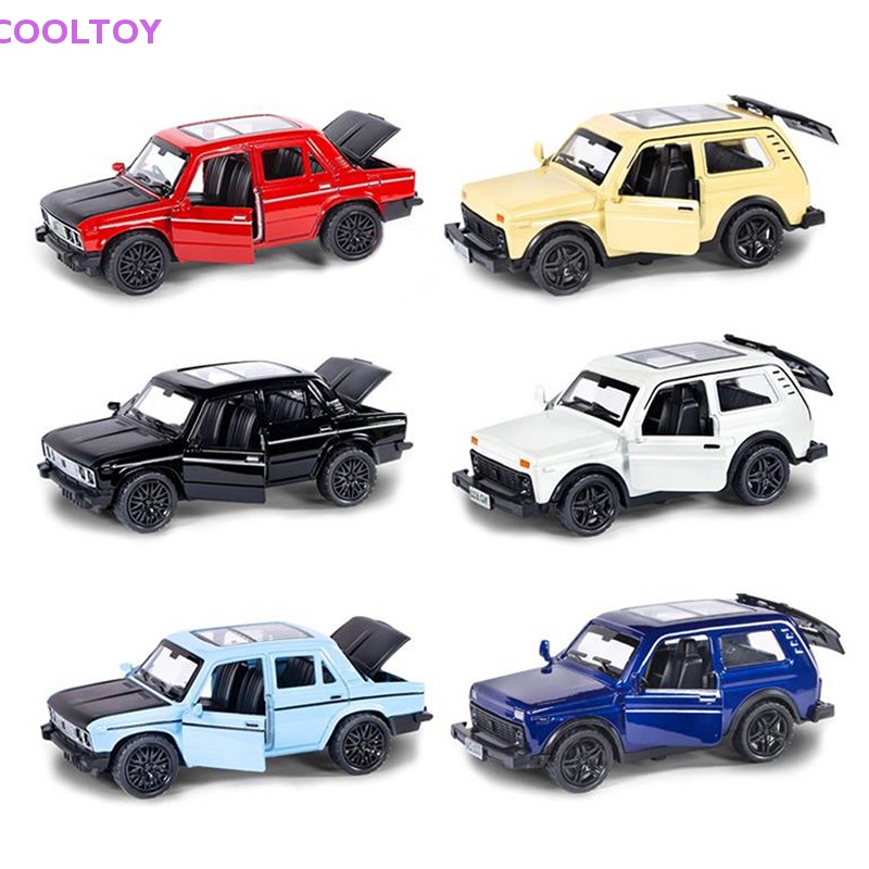 1 Mô Hình Xe Địa Hình Niva Off-Road Bằng Hợp Kim Tỉ Lệ 1: 36