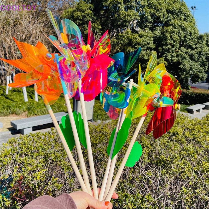 Cooltoy 1 Chong Chóng Gió Trang Trí Sân Vườn Tiệc Tùng Cắm Trại Đồ Chơi Trẻ Em HOT