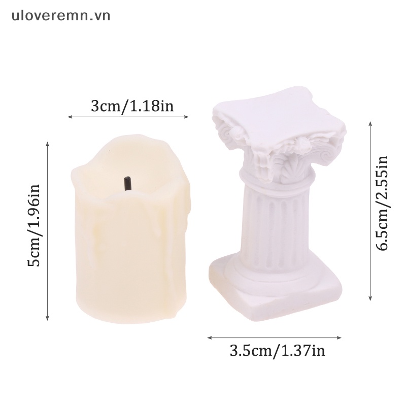 Đèn LED Uloveremn 1: 12 1: 6 Dùng Trang Trí Nhà Búp Bê