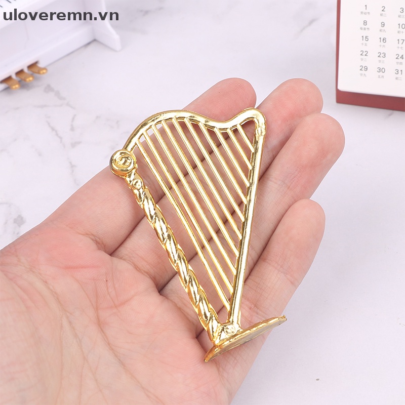 Mô Hình Nhạc Cụ Bằng Nhựa Đồ Chơi Cho Nhà Búp Bê