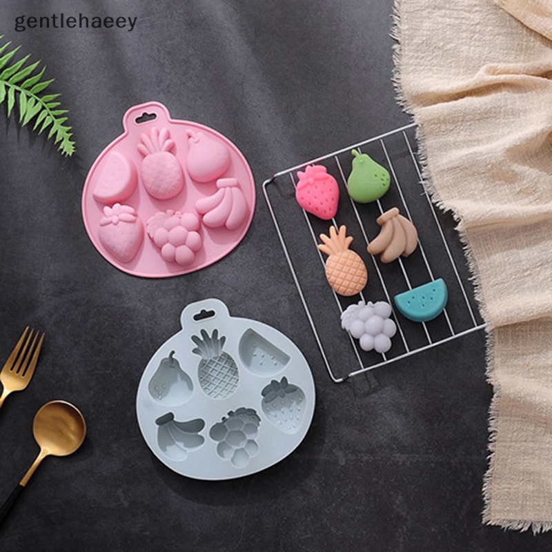 Khuôn Silicone Tạo Hình Trái Cây Trang Trí Bánh