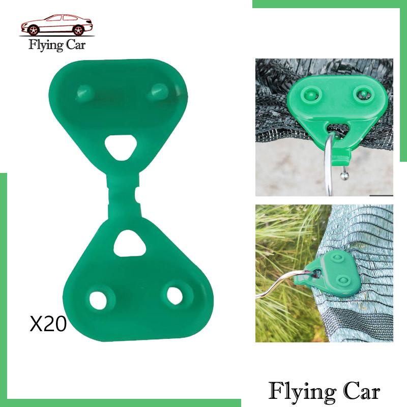 [Lzdjfmy2] 20 Kẹp Vải Che Nắng Cho Nhà Kính Sân Vườn