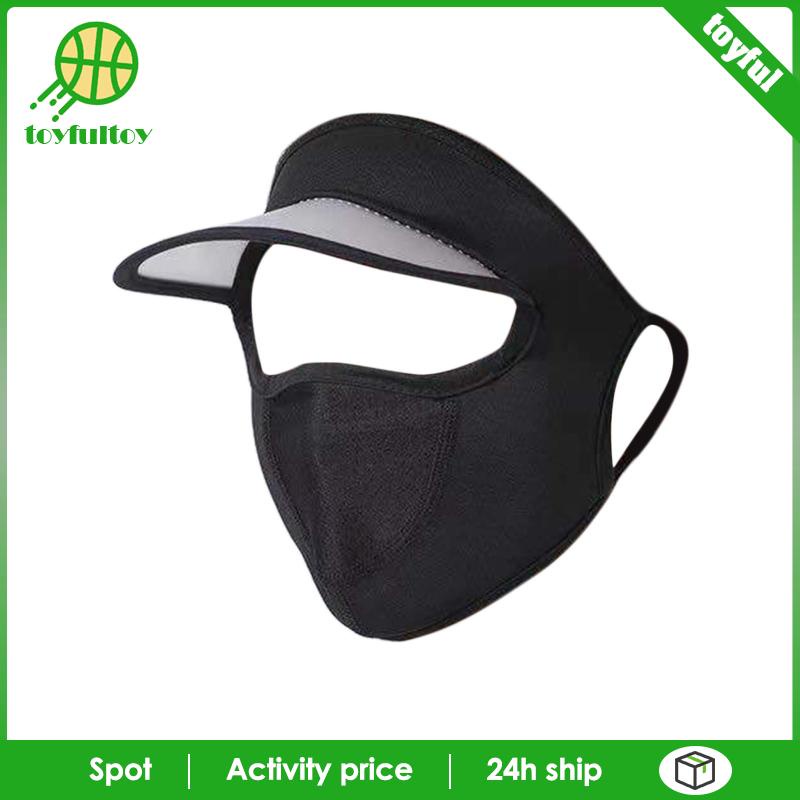 Mũ Chống Nắng Kèm Tấm Che Mặt Che Phủ Vành Tiện Dụng Cho Nữ Leo Núi / Du Lịch