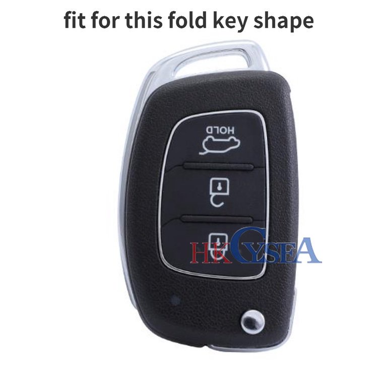 Vỏ Bảo Vệ Chìa Khóa Xe Hơi Hyundai Santafe Elantra Sport Tucson ix35