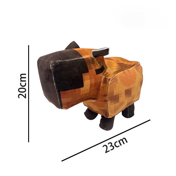 Thú Nhồi Bông Hình Rùa Pixel Trong Minecraft