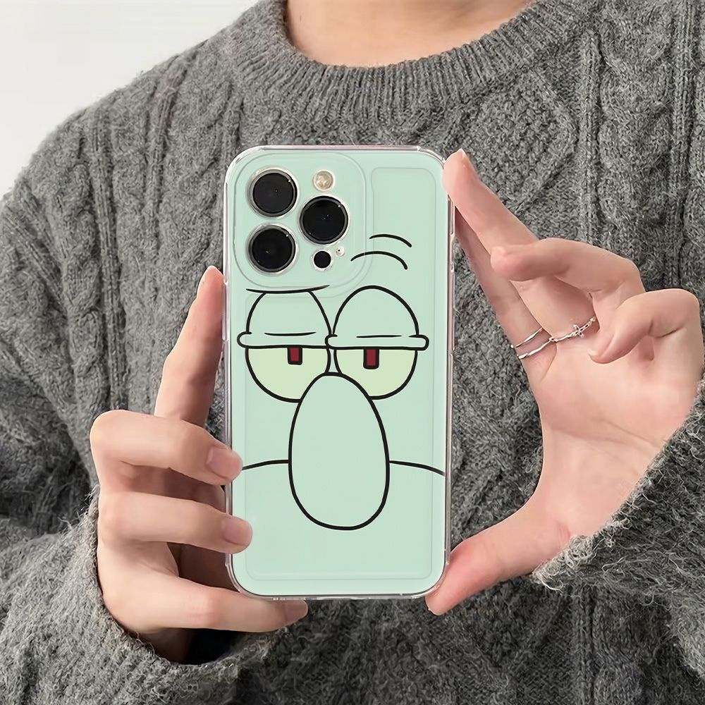 ✅Ốp Điện Thoại Mềm Chống Sốc Họa Tiết Bạch Tuộc Cho Iphone 14proplus 12 11Max13786In QVS8