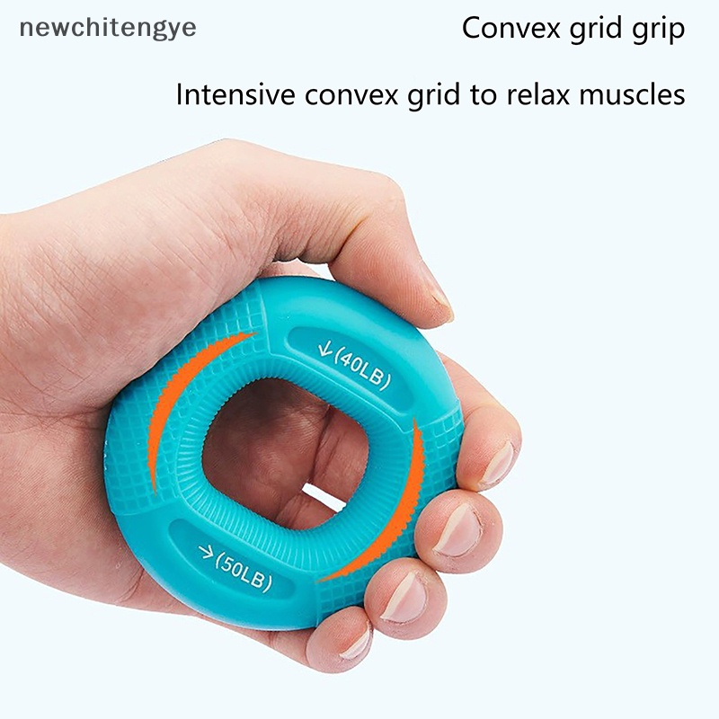 Dụng Cụ Luyện Tập Cơ Ngón Tay 20-80LB Bằng Silicone Tùy Chỉnh Tiện Dụng