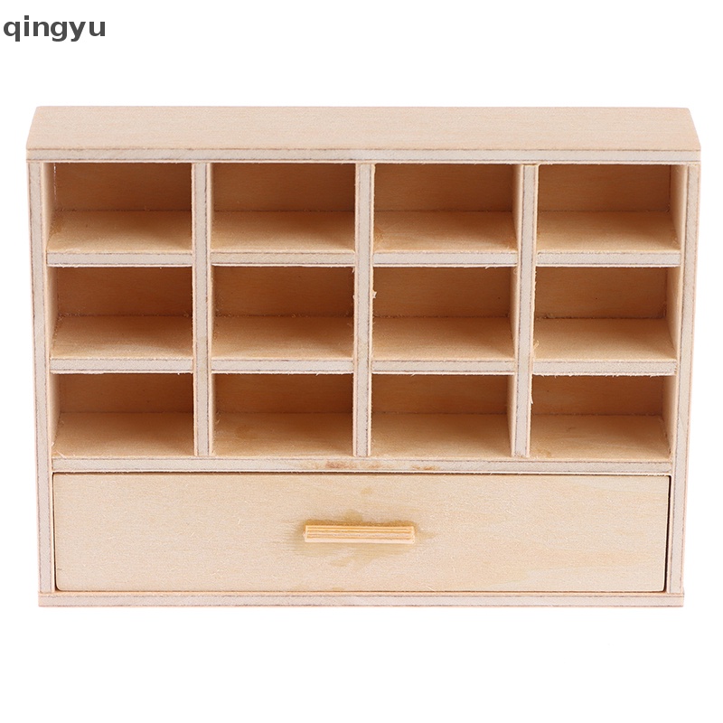 Mô Hình Kệ Sách / Tủ Kéo 1: 12 Dùng Để Trang Trí Nhà Búp Bê