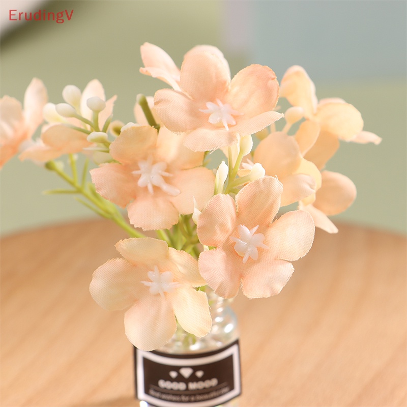 1 Bộ Chậu Hoa Dùng Trang Trí Nhà Búp Bê 1: 6