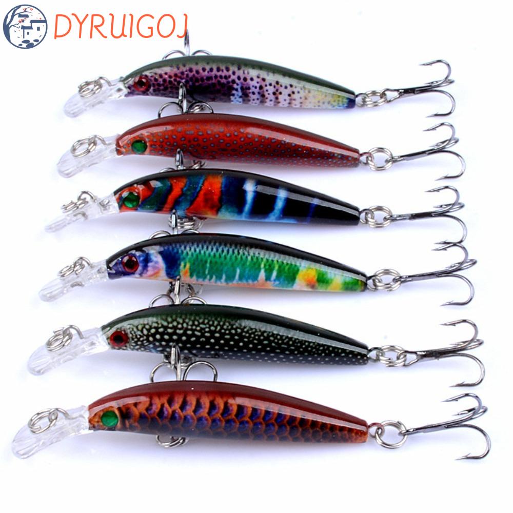 Mồi Câu Cá Giả 3D Bằng Nhựa Cứng 1 Cái 4g