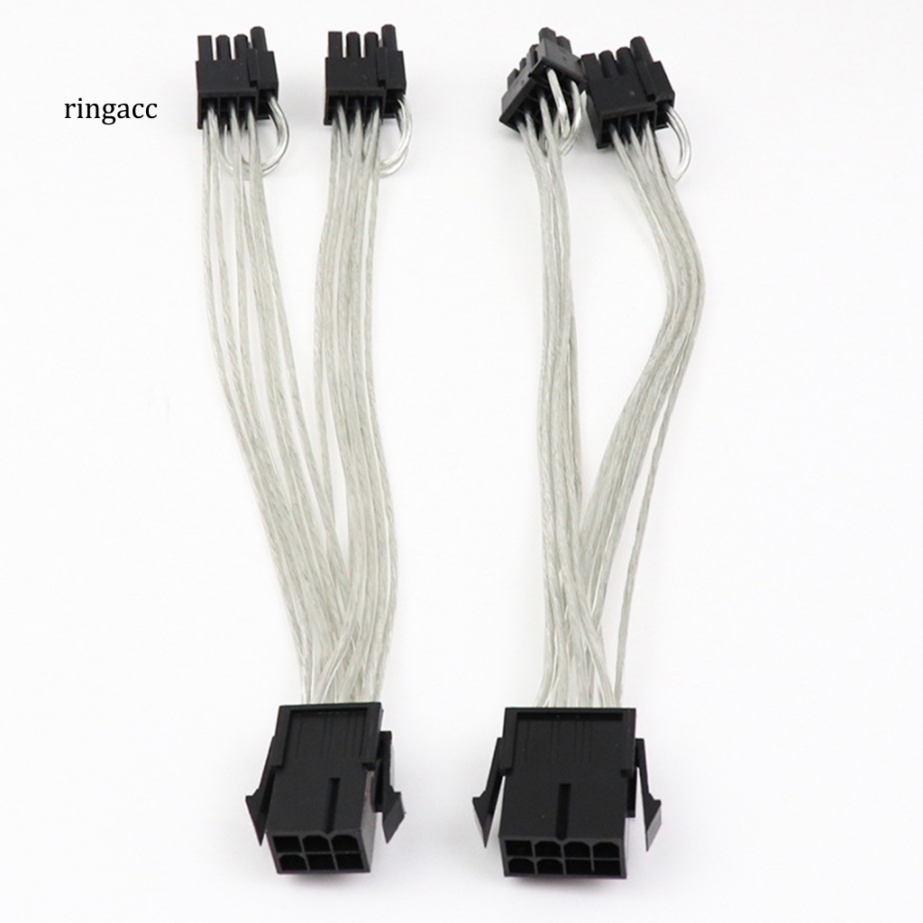 Cáp Chuyển Đổi Nguồn Điện 21cm 6Pin / 8Pin Sang Dual 8Pin Chuyên Dụng Cho Máy Tính Ốp