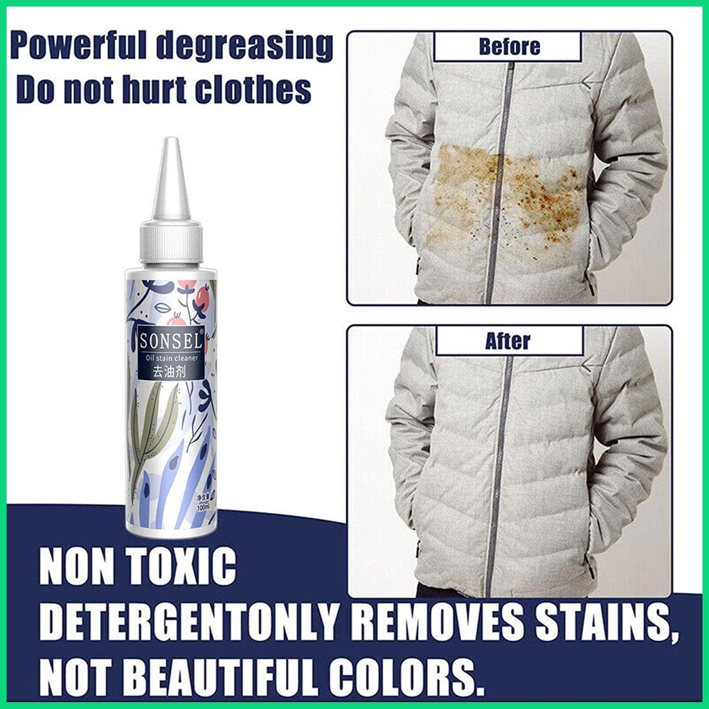 Dung Dịch Loại Bỏ Vết Bẩn Trên Quần Áo 3.5 Fl Oz