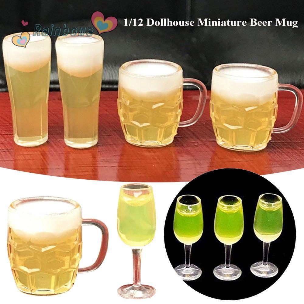 Ly Nước Ép Chanh Trang Trí Nhà Búp Bê Cỡ 1 / 12