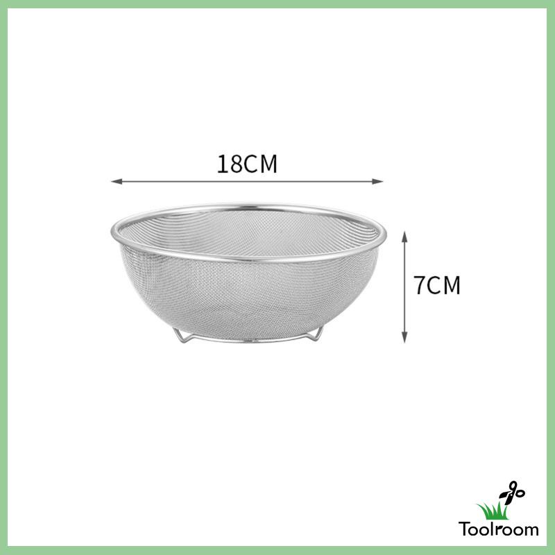 Set 2 Tô Đựng Trái Cây Bằng Thép Không Gỉ 304 Cao Cấp