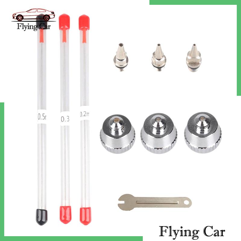 Set 10 Vòi Phun Khí Nhỏ Kèm Cờ Lê Dùng Làm Đồ Thủ Công