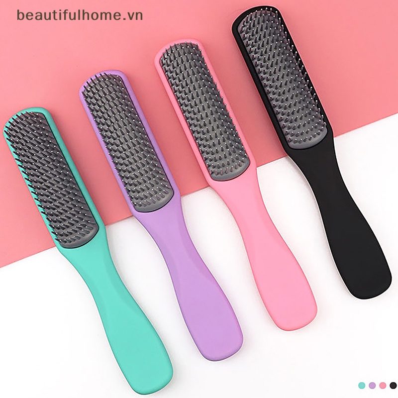 Lược Chải Tóc Chín Hàng Gỡ Rối Massage Da Đầu Cho Nữ