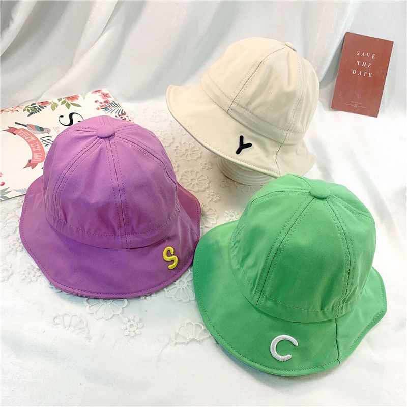 Mũ Tai Bèo Chống Nắng Nhanh Khô Viền To Phong Cách Hàn Quốc Cho Bé Trai Và Gái