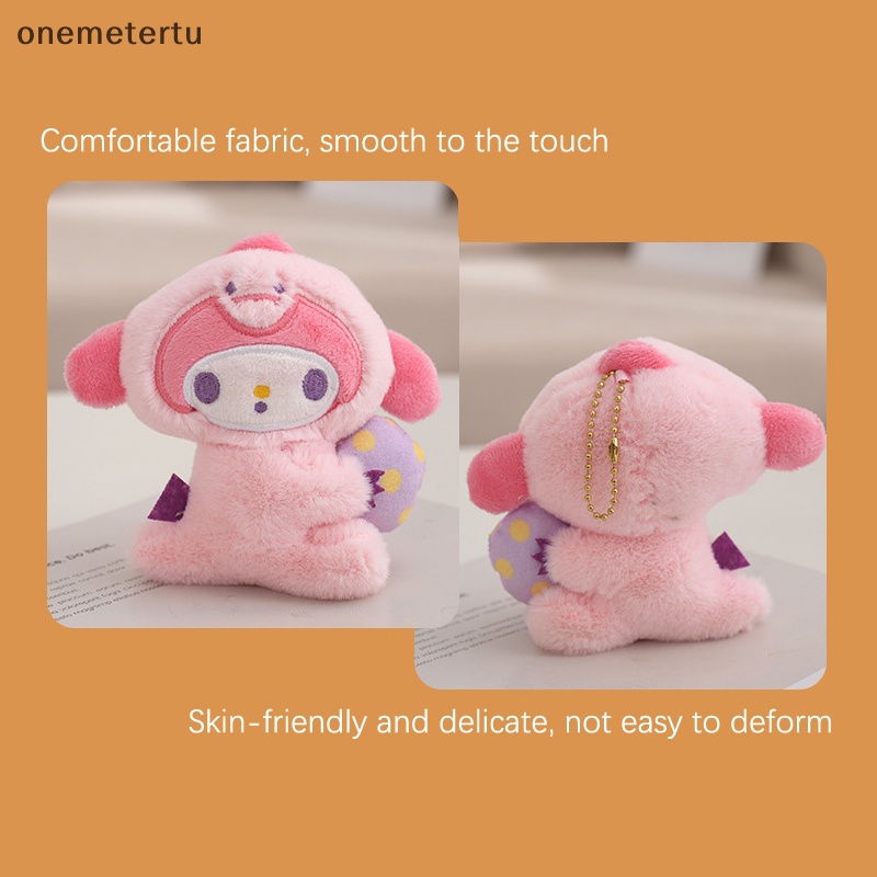 Móc Khóa Hình Mèo Nhồi Bông Kuromi Dễ Thương